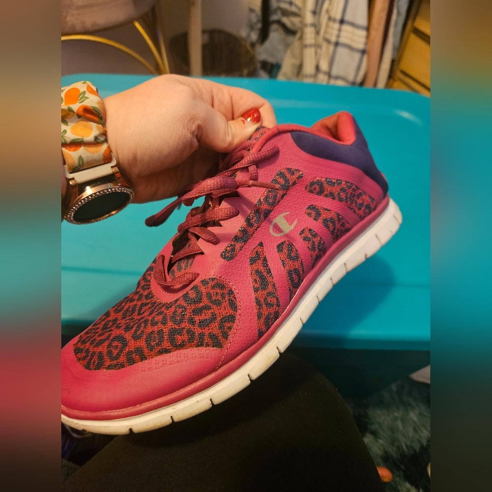 Champion cheetah sneaker